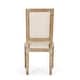 preview thumbnail 81 of 89, Regina Wood Upholstered Dining Chair by Christopher Knight Home