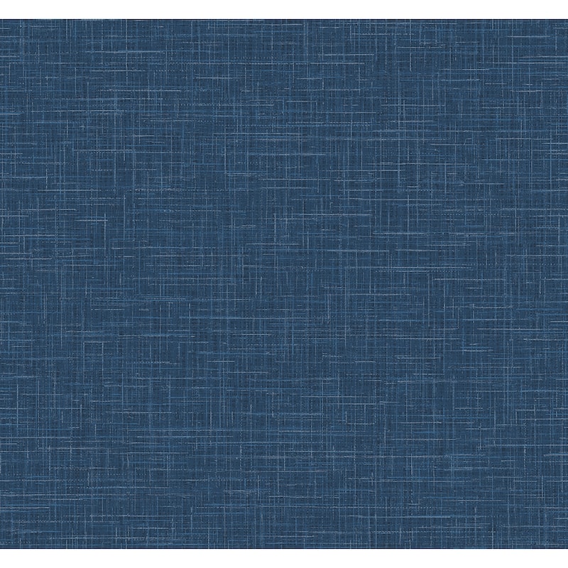 Seabrook Designs Glitter Faux Finish Nonwoven Unpasted Wallpaper - 27 in. W x 27 ft. L - Cobalt