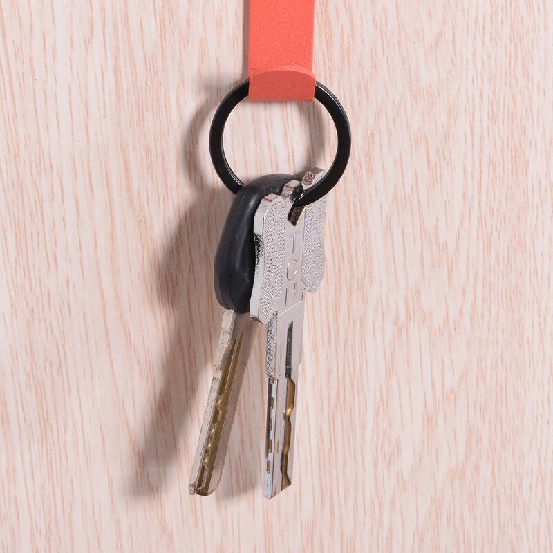 Split Key Ring Open Flat Jump Connectors for Lanyard Zipper Handbag