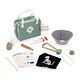 preview thumbnail 1 of 4, Janod Vet Suitcase Toy Set Gray - Kids