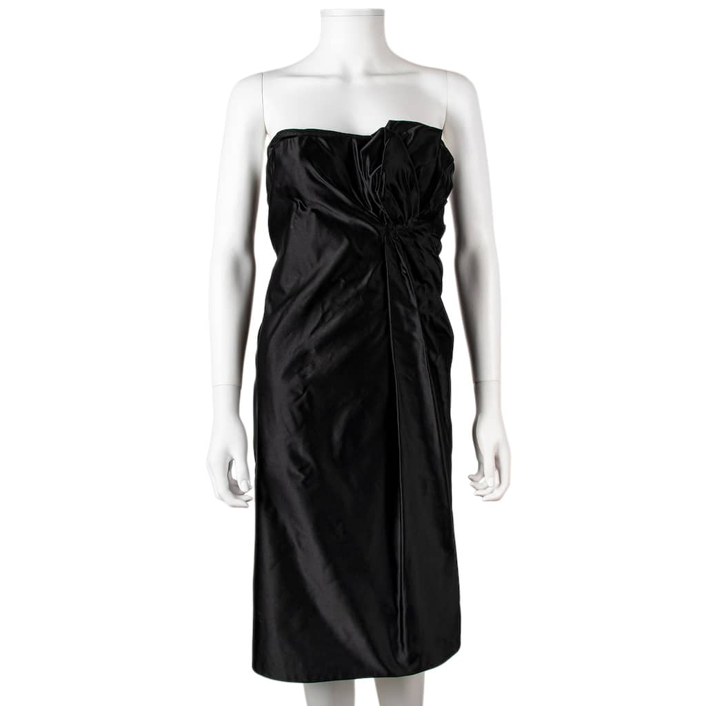 Prada Silk Satin Sheath Dress