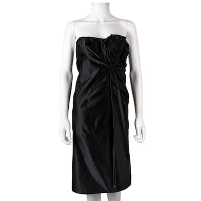 Prada Silk Satin Sheath Dress