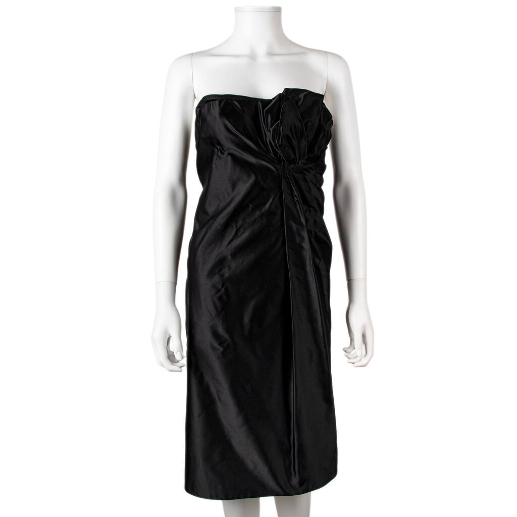 Prada Silk Satin Sheath Dress
