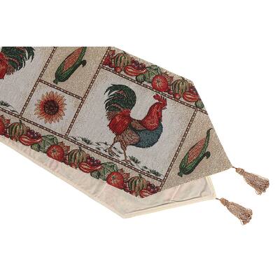 Tapestry Table Runner (Harvest Season) (36") - Set of 2