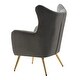preview thumbnail 106 of 136, Lara Tufted Wingback Accent Chair