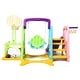 preview thumbnail 11 of 9, Costway 6 In 1 Toddler Climber and Swing Set w/ Basketball Hoop & - See Details