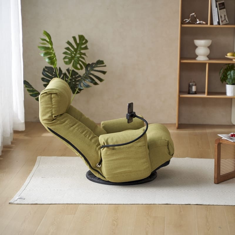 Reclining Ergonomic Swiveling Floor Game Chair