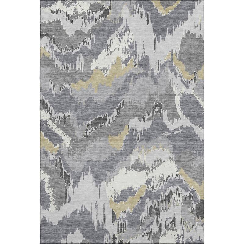 Premium Washable Super Soft Modern Ziggy Mayfield Rug
