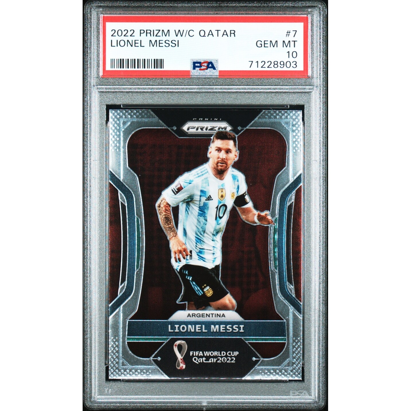 PSA10 2022 Panini Prizm World Cup Jurgen Klinsmann Manga Case Hit 