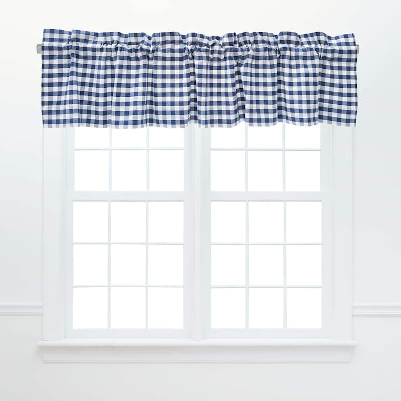 Ashford Single Valance - Blue - 15.5" x 72"