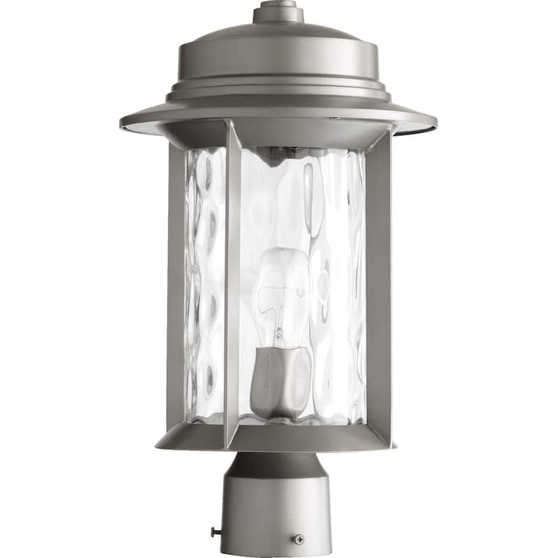 Quorum International Charter Single Light 17" Tall Outdoor Single Head - Graphite