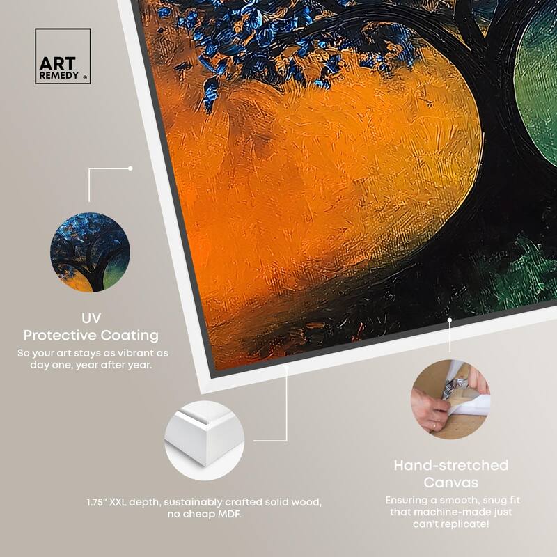 Tree of Opposites II Canvas by Art Remedy