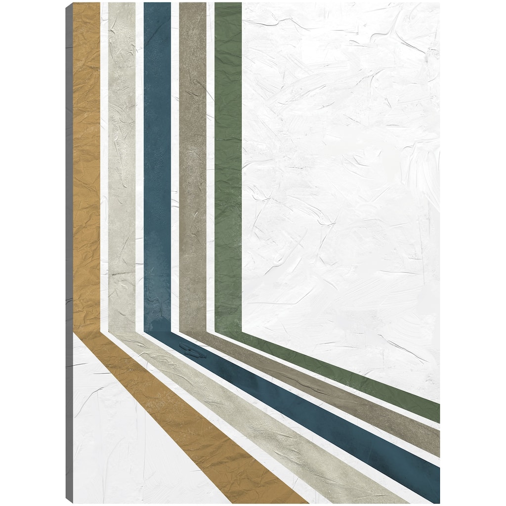 Mid Century Lines III By Studio Arts Canvas Art Print