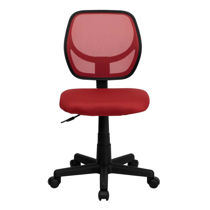 Low Curved Back Mesh Swivel Task Office Chair