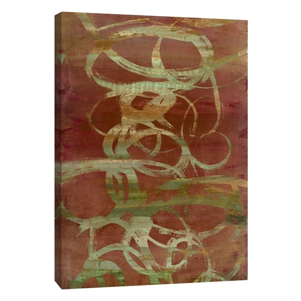 PTM Images 9-105385 PTM Canvas Collection 10" x 8" - "Copper Line 2" Giclee Abstract Art Print on Canvas