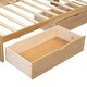 preview thumbnail 12 of 14, Twin Size Daybed with Bookcase, 2 Storage Drawers, Storage Cabinets and 2 USB Ports For Kids
