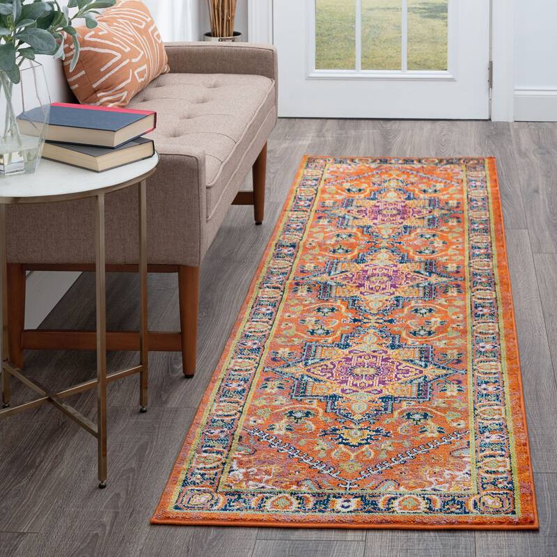 Genesis Bohemian & Eclectic Medallion Indoor Area Rug