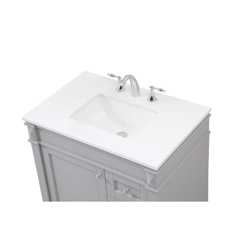 Clarity 32 - 42 Inch Single Bathroom Vanity
