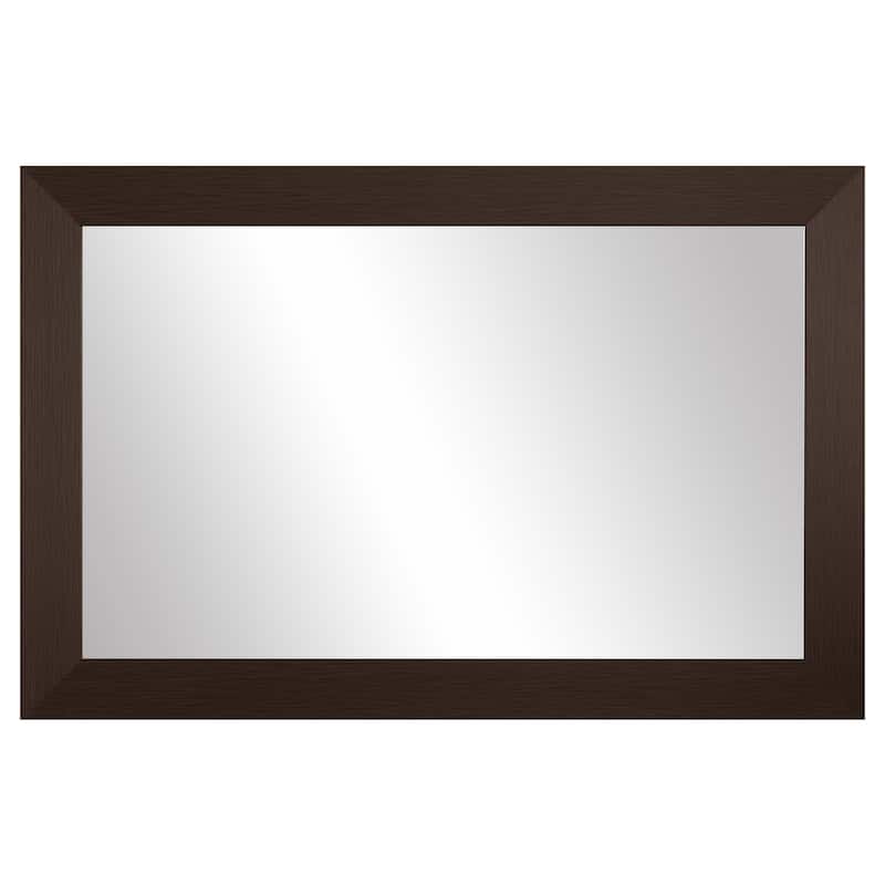 Pendleton Espresso Framed Vanity Mirror