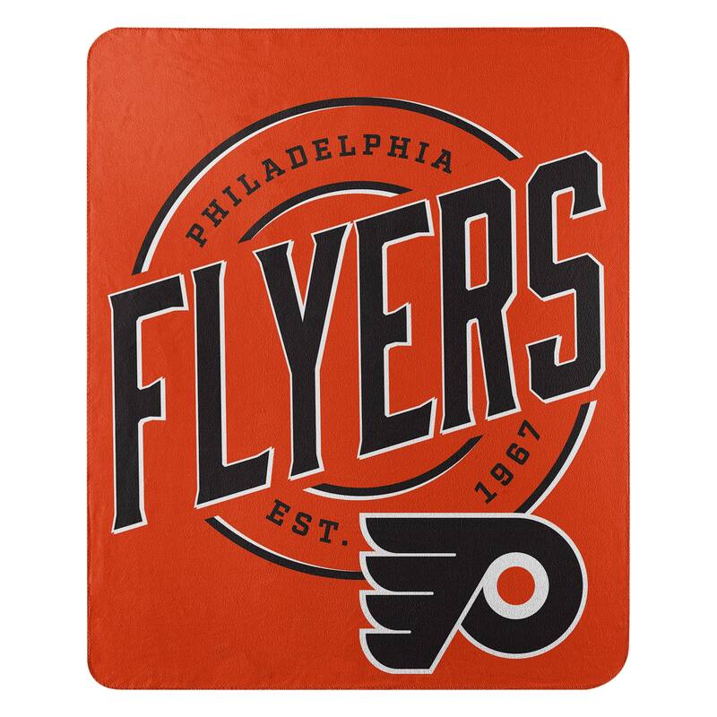 NHL 031 Flyers Campaign Fleece Throw