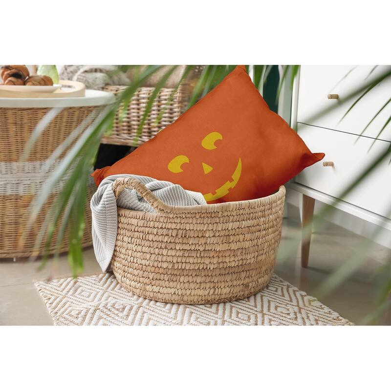 Halloween JackoLanternRight Accent Pillow