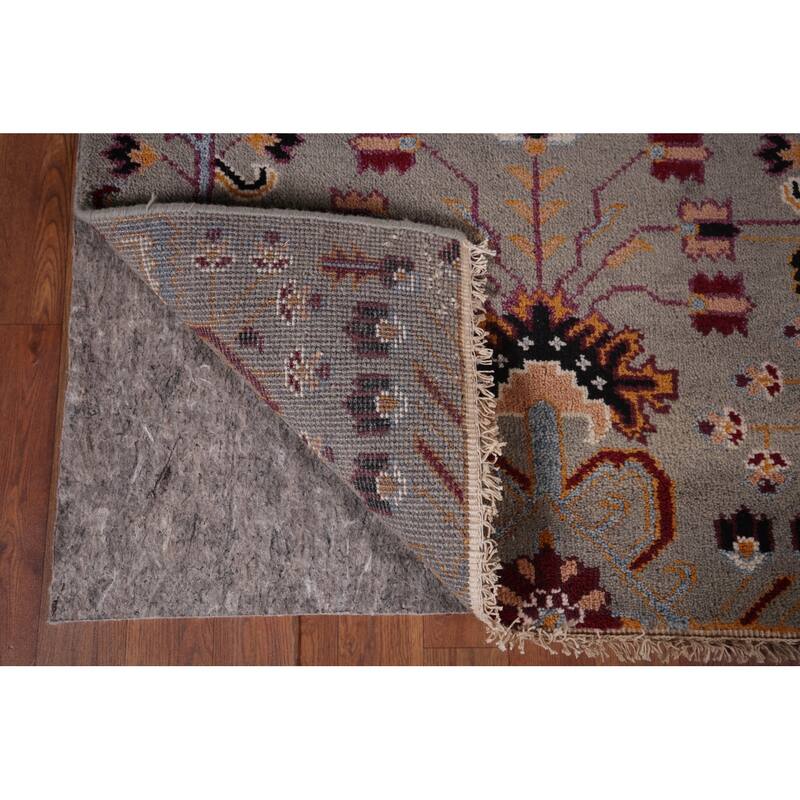 Tribal Geometric Kazak Oriental Runner Rug Hand-Knotted Wool Carpet - 3'1"x 10'3"