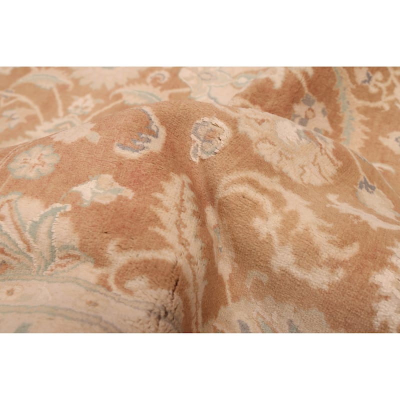 ECARPETGALLERY Hand-knotted Pako Persian 18 Of 20 Brown Viscose, Wool Rug - 9'0 x 12'4