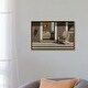 preview thumbnail 4 of 10, iCanvas "Bedroom Dog" by Zhen-Huan Lu Framed Canvas Print