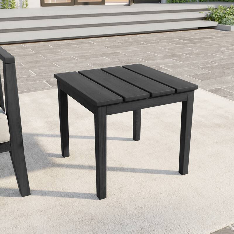 Outdoor Teak Solid Wood Patio Furniture Set Loveseat Armchair Table Collection