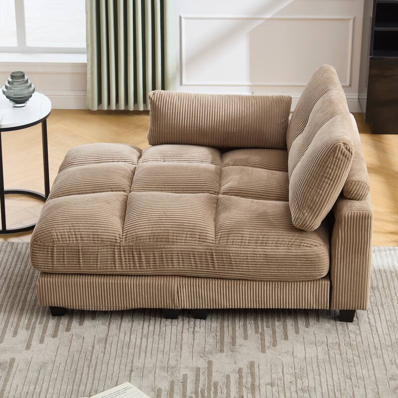 Sleeper Sofa Couch Bed,Oversized Chaise Lounge Chair Cozy Cloud Couch