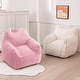 preview thumbnail 31 of 88, Children's Bean Bag Chair,Corduroy Bean Bag Sofa with Armrests