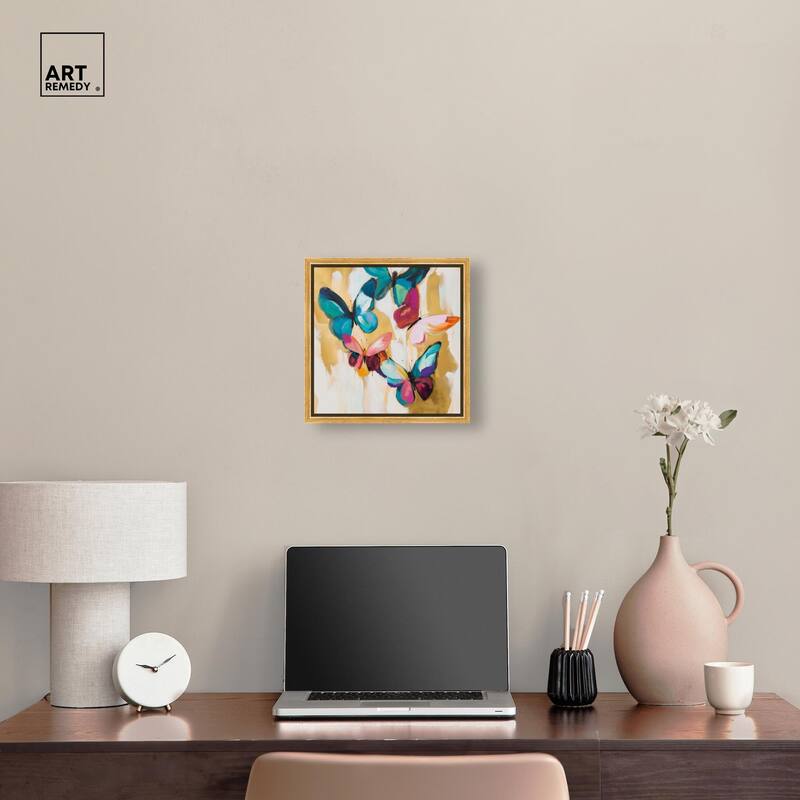 Wings in Waltz II Canvas by Art Remedy