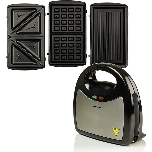 sandwich & grill maker toaster with changeable plates