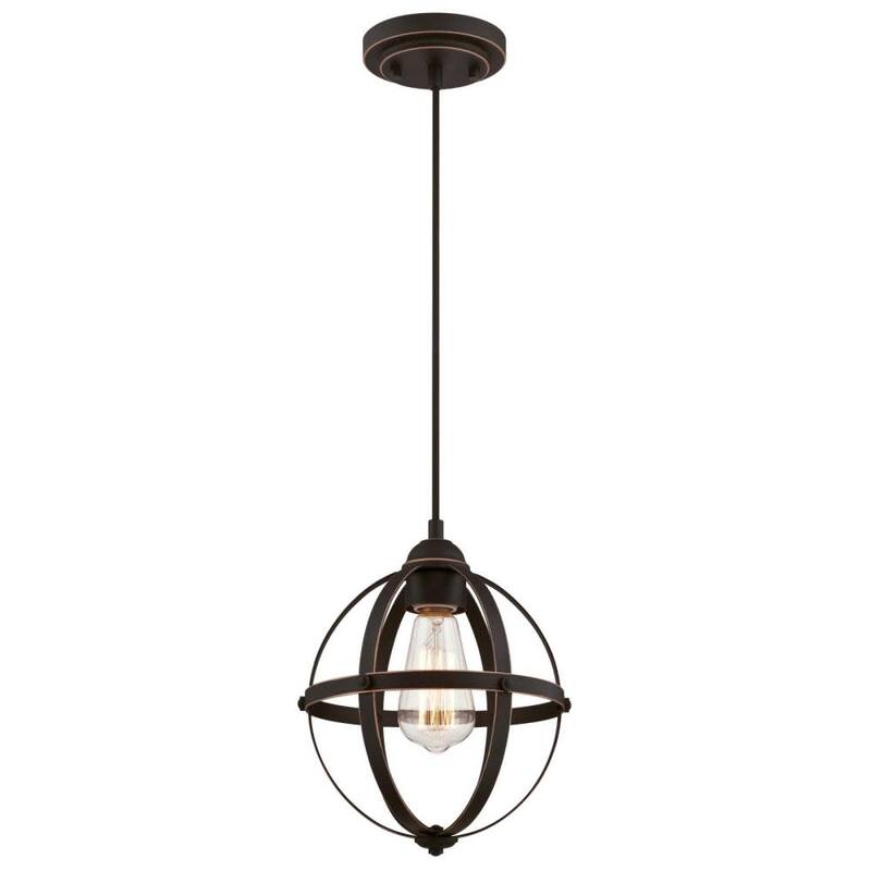 Roseto Saint Albert Single Light 9" Wide Mini Pendant