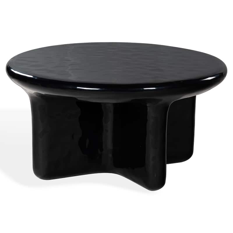 SAFAVIEH Couture Tressarose Round Coffee Table - 35"W x 35"D x 18"H