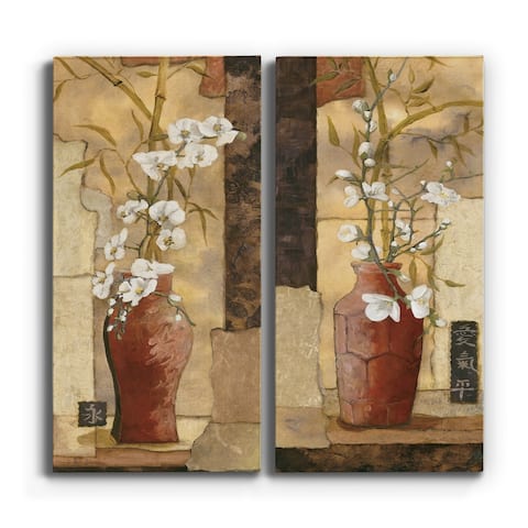 Mandarin Panel I- Premium Gallery Wrapped Canvas - Ready to Hang