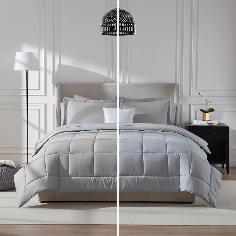 Empyrean Bed in a Bag Reversible - Twin XL - Light Grey