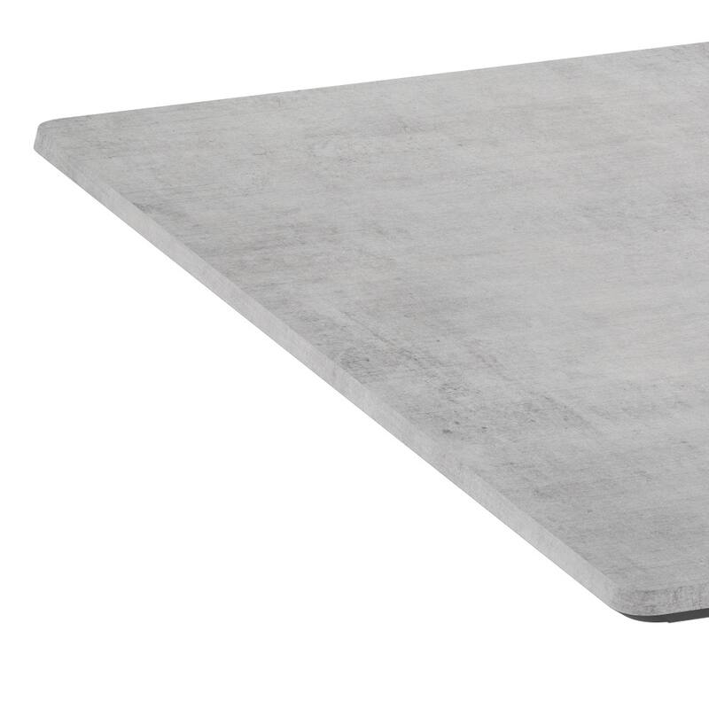 Commercial HPL Wrapped Seamless Scratch and Stain Resistant Tabletop - 36"W x 36"D x 1.5"H