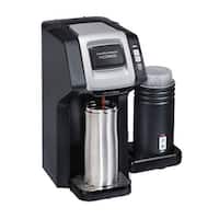  Hamilton Beach FlexBrew Trio 2-Way Coffee Maker, Compatible  with K-Cup Pods or Grounds, Combo, Single Serve & Full 10c Thermal Pot,  Black and Stainless: Home & Kitchen