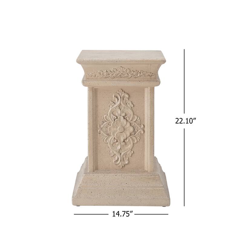 Christopher Knight Home - Terra Modern Pedestal Column Plant Stand for Indoor & Outdoor Use