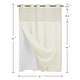 preview thumbnail 112 of 111, No Hook Waffle Weave Shower Curtain with Snap-in Liner