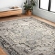 preview thumbnail 3 of 7, Alexander Home Armanda Modern Floral Indoor/ Outdoor Area Rug