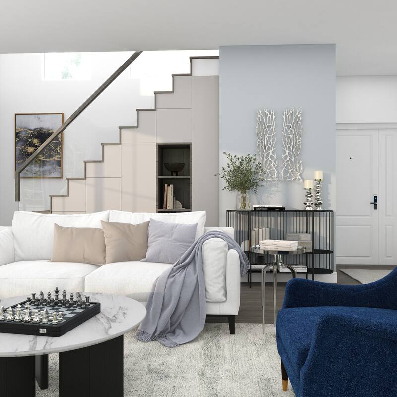 Silver Aluminum Metal Inspired Coral Wall Decor (Set of 2) - Silver or Gold