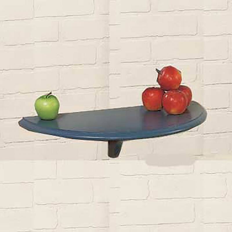 Blue Wall Shelves for Bathroom Country Blue Pine 21 3/4 Inches