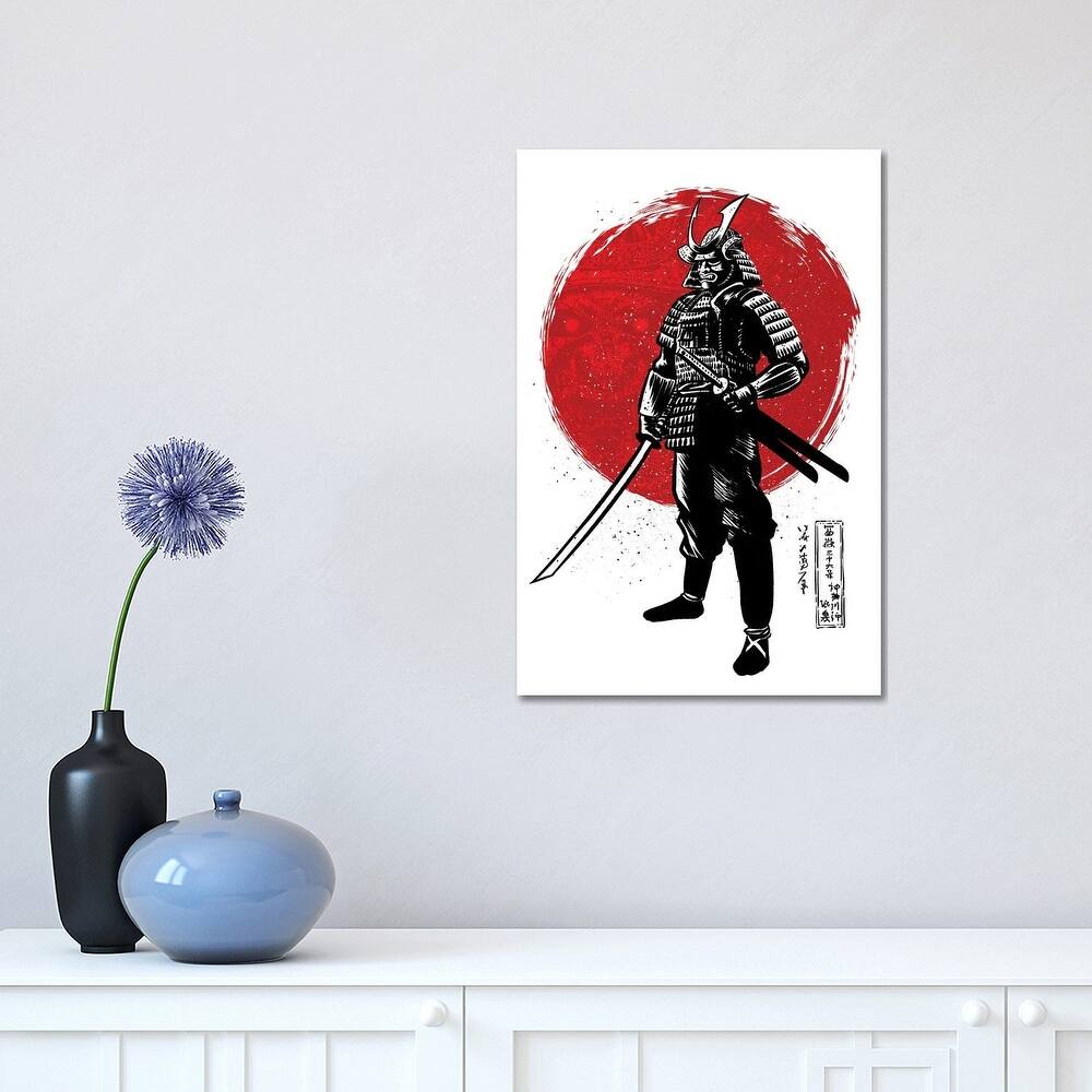 iCanvas "Samurai With Two Katanas" by Alberto Perez Canvas Print