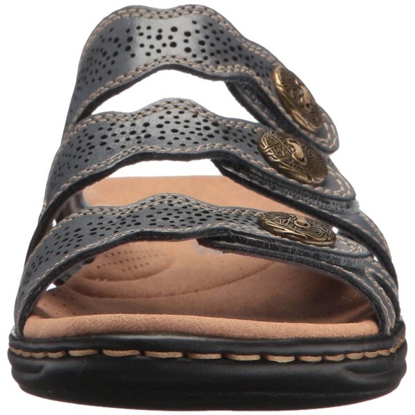 clarks womens leisa grace slide sandals