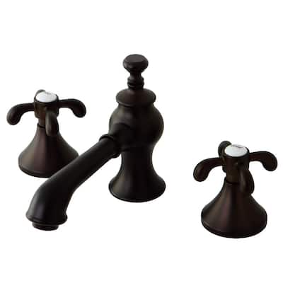 Kingston Brass French Country 1.2 GPM Widespread Bathroom Faucet with