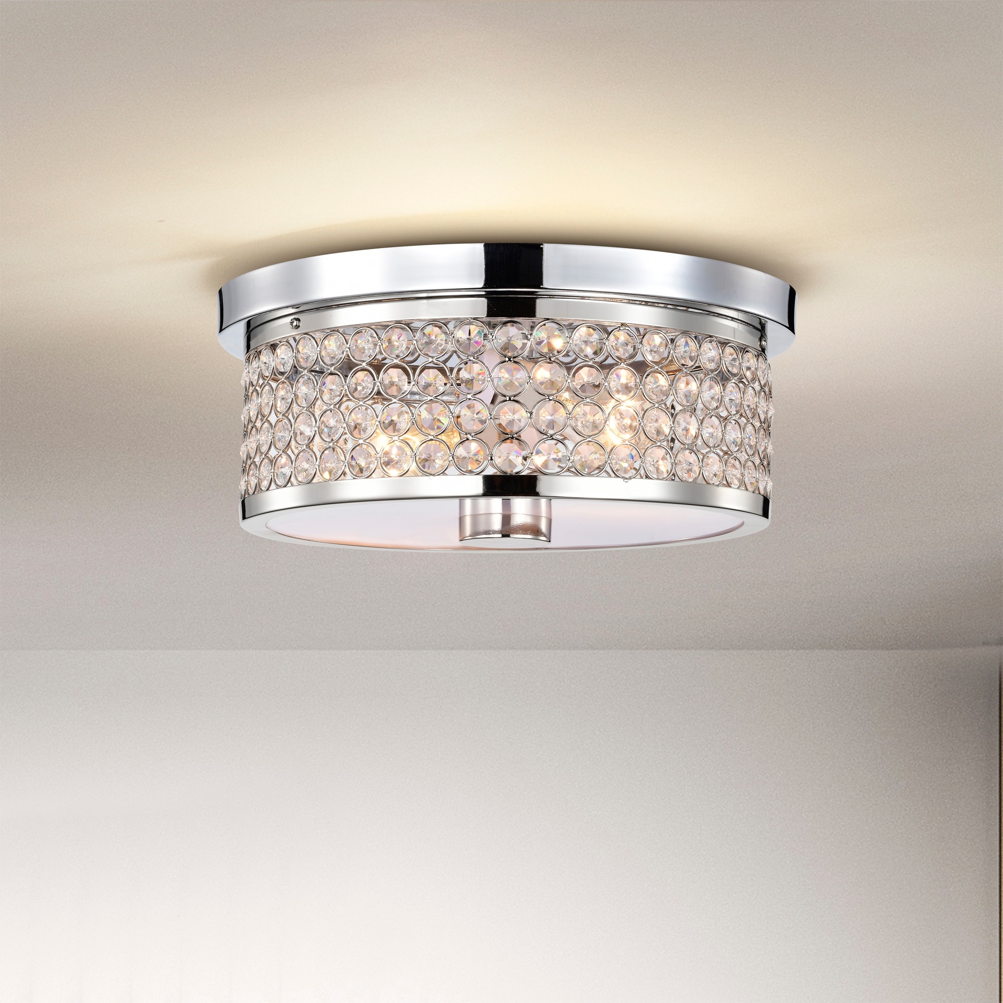 Glam flush ceiling best sale light