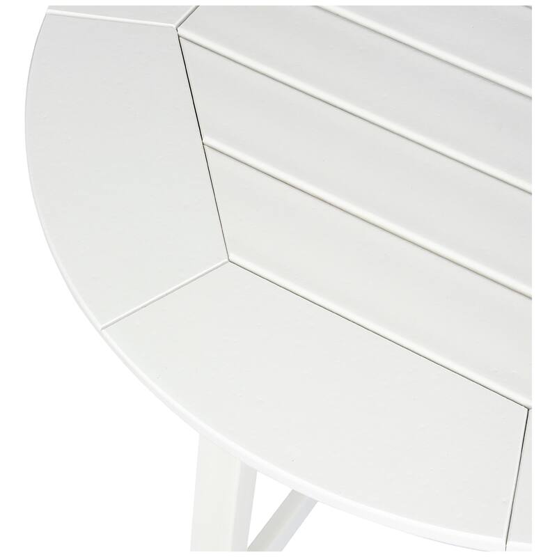 Polytrends Laguna Hdpe All Weather Outdoor Patio 35" Round Counter Table