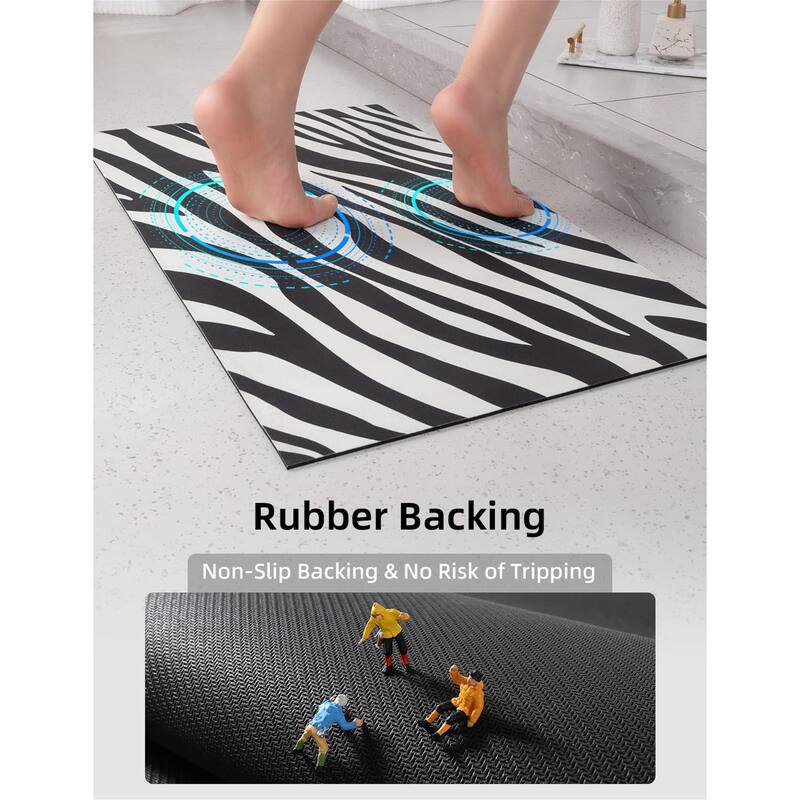 Bath Mat Rug-Thin Quick Dry